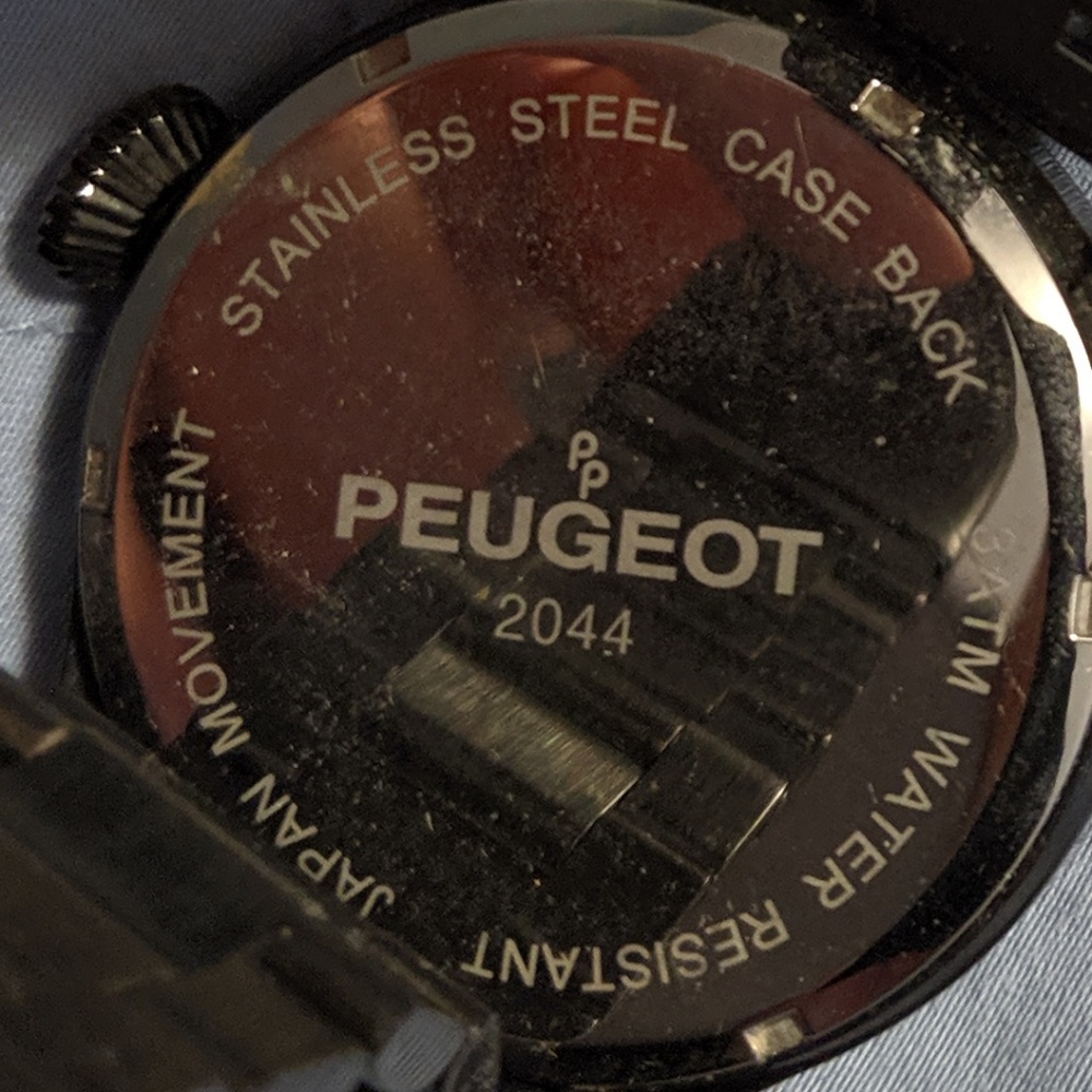 Peugeot Day Date Multi-Function Aviator Watch - image 3